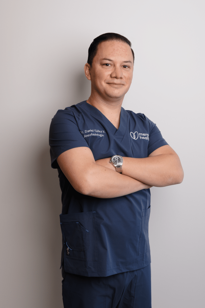 Daniel Téllez anestesiólogo de la Clínica de reproducción Meraki Health